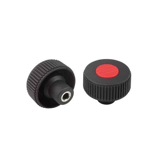 K0260 Knurled Knobs With Cap Reamed Bush Form H Size 6-10mm