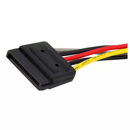 StarTech.com 6in SATA Power Y Splitter Cable Adapter - M/F