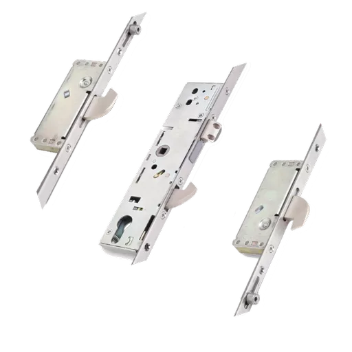 ERA 6635 85BB Lever Operated Latch & Hook Split Spindle 16mm - 2 Hook & 2 Roller