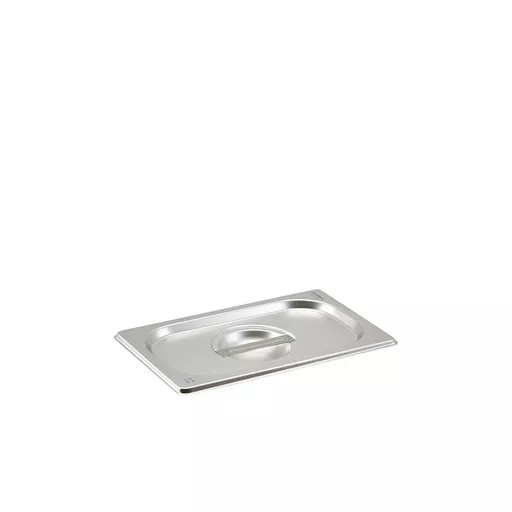 1/4 GN PAN LID STAINLESS STEEL