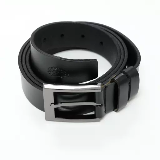 Black Classic Leather Belt 2