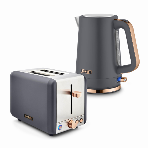 Tower Cavaletto Jug Kettle & 2 Slice Toaster Set None1