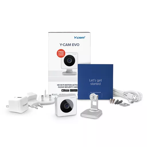Y-cam Evo Box IP security camera Indoor 1280 x 720 pixels Desk/Wall