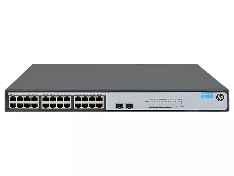 HPE OfficeConnect 1420 24G 2SFP+ Unmanaged L2 Gigabit Ethernet (10/100/1000) 1U Grey