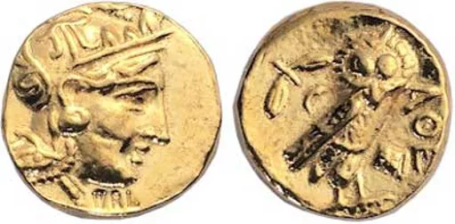 2 x Greek Coins