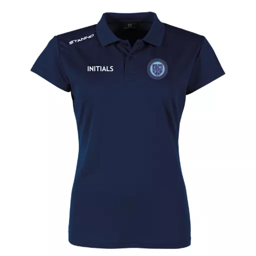 CumnorMinorsFootballClub_LadiesFieldPolo_Navy_Front.png