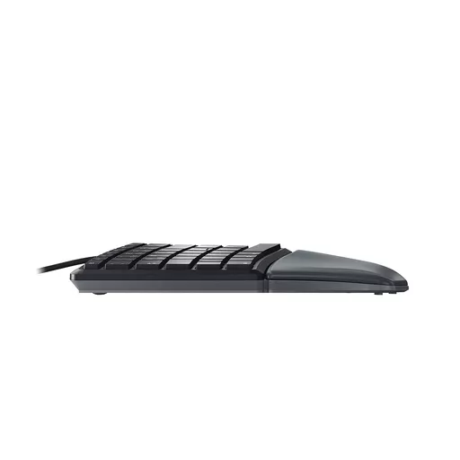 CHERRY KC 4500 ERGO keyboard Universal USB QWERTY US English Black