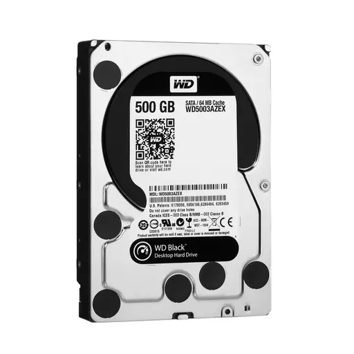 Western Digital Black 3.5" 500 GB Serial ATA III