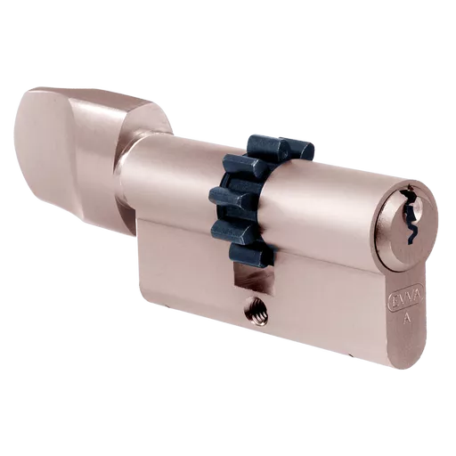 EVVA A5 KDZ COG Euro Key & Turn Cylinder 10 Tooth KD