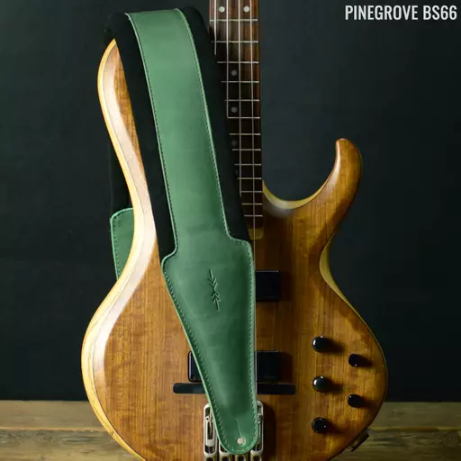 Leather Bass Guitar Straps | Pinegrove Leather