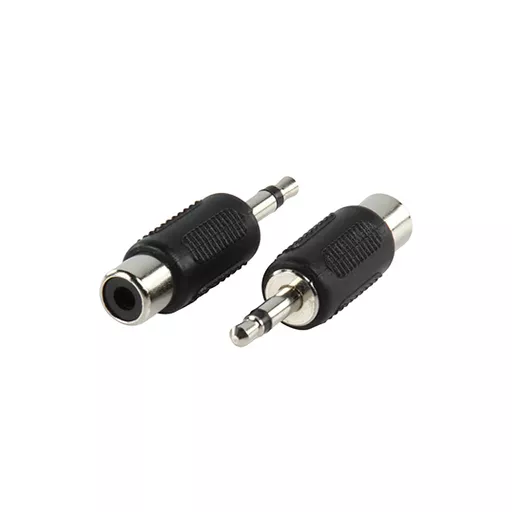 Phono Socket to 3.5mm Mono Jack Male