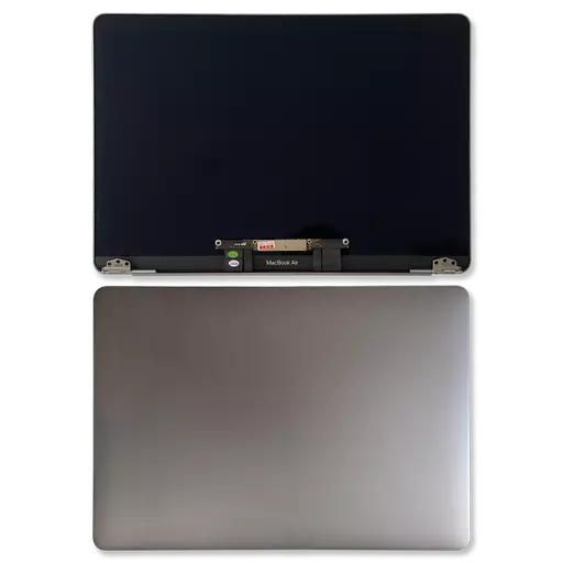 Screen & Lid Assembly (REFRESH) (Space Grey) (No Logo) - For Macbook Air 13" (A1932) (2019 - 2020) / Macbook Air 13" (A2179) (2020)