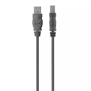 Belkin USB 2.0 A - USB 2.0 B, 1.8m USB cable USB A USB B Grey