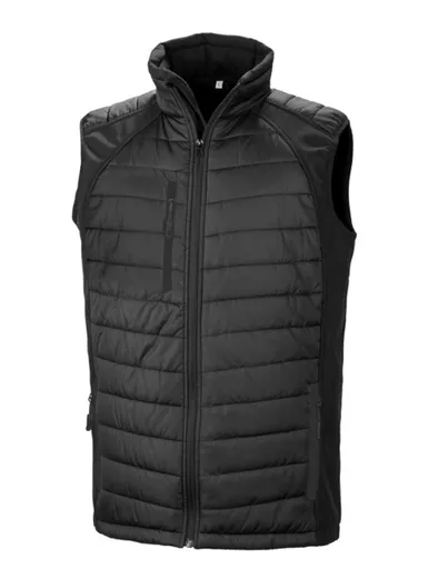 Black Compass Pad Softshell Gilet