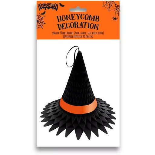 Witches Hat Honeycomb Decoration