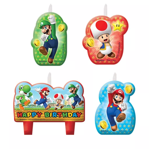 Super Mario Candles