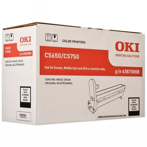 OKI 43870008 Drum kit black, 20K pages for OKI C 5650