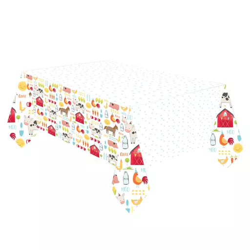 Barnyard Birthday Tablecover