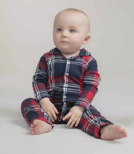 Larkwood Baby/Toddler Tartan All In One