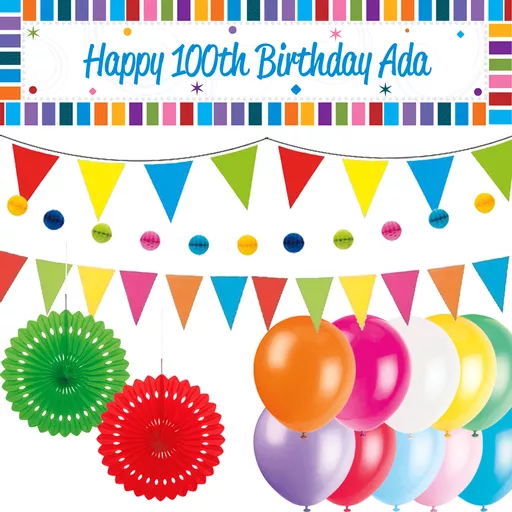 Personalised Party At Home Kit - Radiant