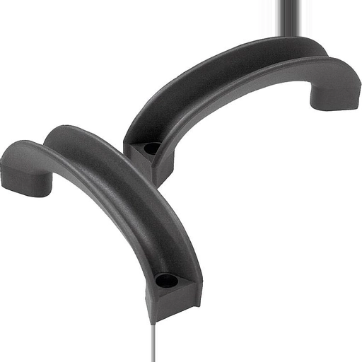 K0194 - Bridge Handle In Thermoplastic Length 134mm
