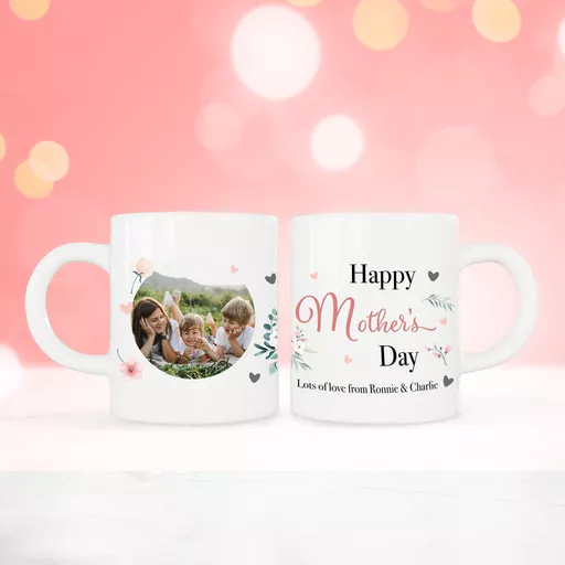 Personalised Mother's Day Photo Mug