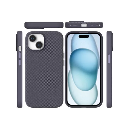 ProMag Woven with AI Button for iPhone 17 - Purple