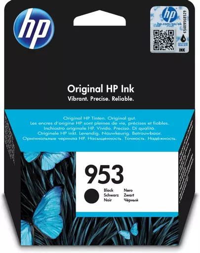 HP L0S58AE/953 Ink cartridge black, 900 pages 20ml for HP OfficeJet Pro 7700/8210/8710