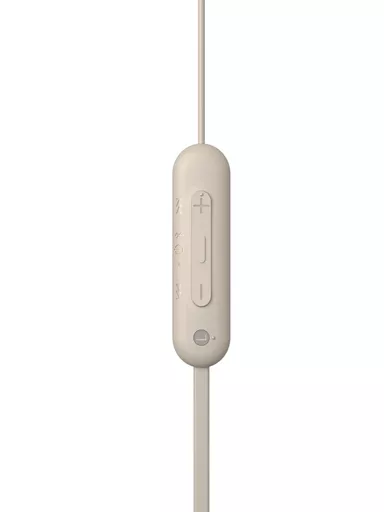 Sony WI-C100 Headset Wireless In-ear Calls/Music Bluetooth Beige