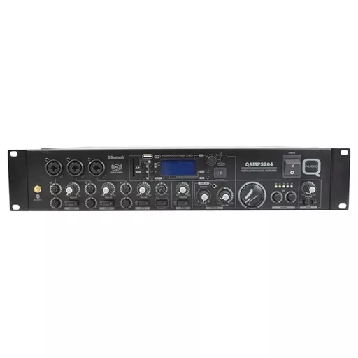 Q-Audio QAMP3204 Two Zone Mixer / 100V Amplifier