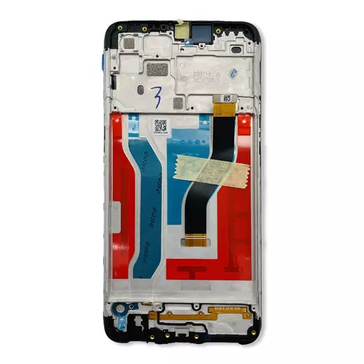 OLED Screen Assembly (Service Pack) (Black) - Galaxy A10s (A107)