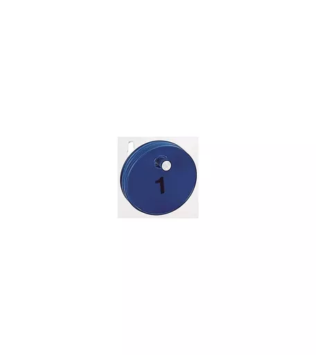 Large Disc - No. 1 Blue (5 Pack)