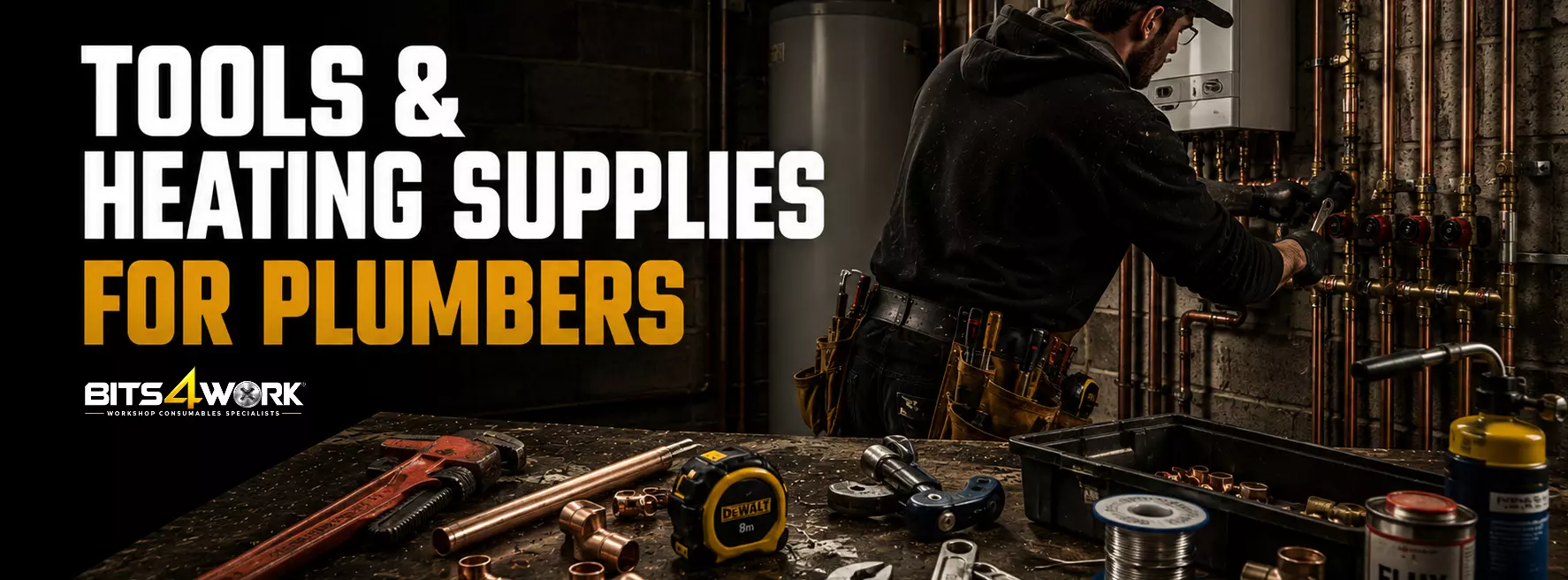 Plumbing Tools and Heating Supplies for Plumbers