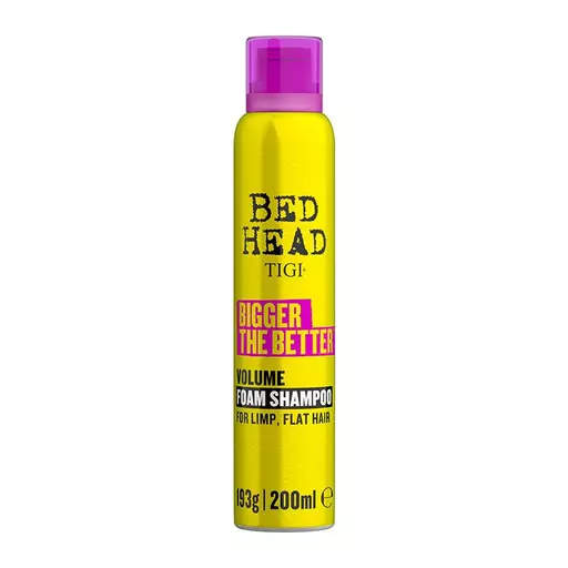TIGI Bed Head Bigger The Better Foam Shampoo Aerosol 200ml