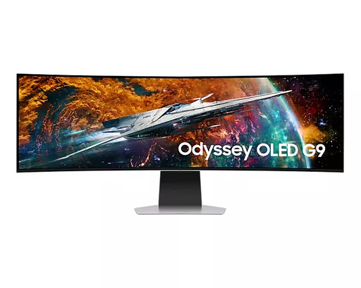 Samsung LS49CG954SU computer monitor 124.5 cm (49") 5120 x 1440 pixels DQHD OLED Silver