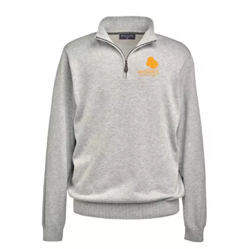 Wellers_DallasQuarterZip_Grey_Front.png