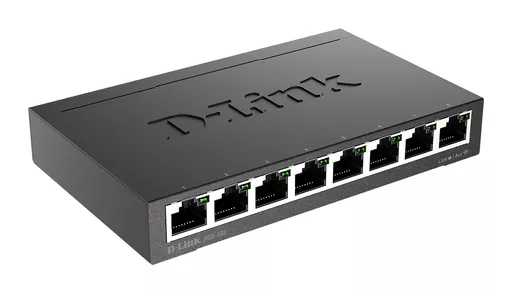 D-Link DGS-108 8 Port Gigabit Unmanaged Desktop Switch