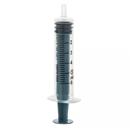 Syringe, plastic, 5 ml, pack 10