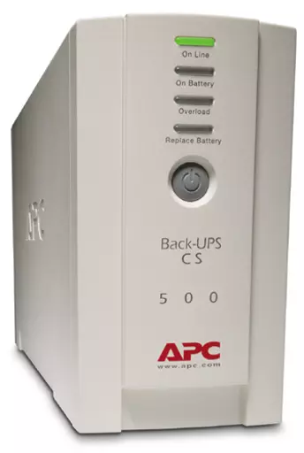 APC Back-UPS uninterruptible power supply (UPS) Standby (Offline) 0.5 kVA 300 W 4 AC outlet(s)