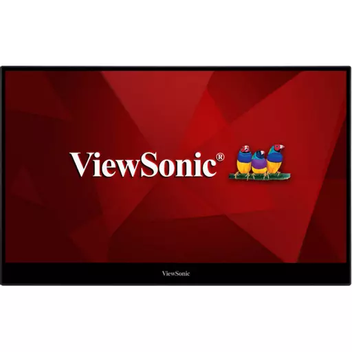 Viewsonic TD1655 computer monitor 39.6 cm (15.6") 1920 x 1080 pixels Full HD LED Touchscreen Multi-user Black, Silver