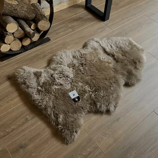 Sheepskin Small Single Taupe Rug