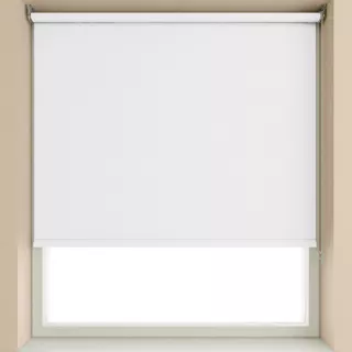 90cm Roller Blind Blackout WH
