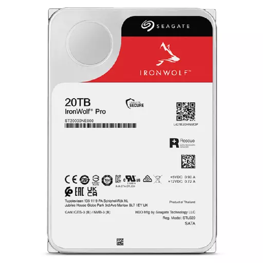 Seagate IronWolf Pro ST20000NT001 internal hard drive 3.5" 20 TB