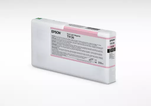 Epson C13T913600/T9136 Ink cartridge light magenta 200ml for Epson SC-P 5000/V