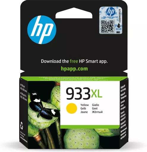 HP CN056AE/933XL Ink cartridge yellow high-capacity, 825 pages ISO/IEC 24711 8.5ml for HP OfficeJet 6100/7510/7610