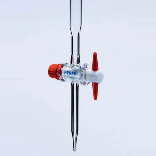 Burette Pyrex Class B PTFE S/Cock 10X0.02ml Each