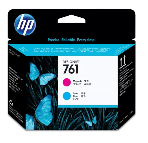 HP CH646A/761 Printhead cyan / magenta for HP DesignJet T 7100/7200