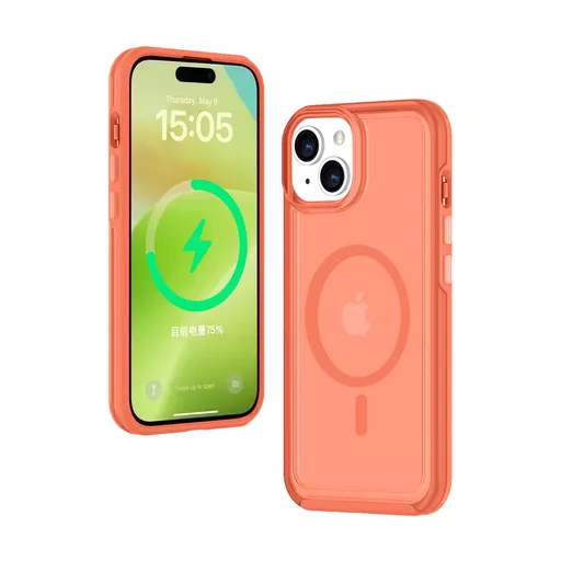 ProMag Matte for iPhone 15 - Orange