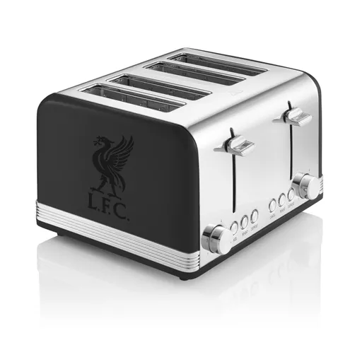 4 Slice Black Toaster