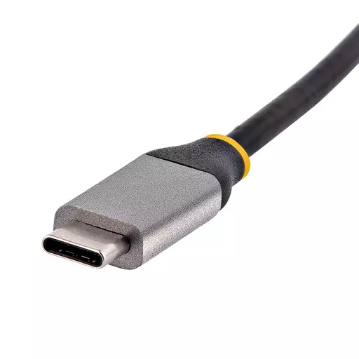 StarTech.com USB-C to Ethernet Adapter, USB 3.0 to Gigabit Ethernet Network Adapter - 10/100/1000 Mbps, USB-C to RJ45 Ethernet Adapter (GbE), 12in Attached Cable, Driverless Install